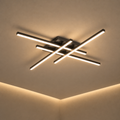 Lexion Linea linear ceiling light on a clean warm premium background