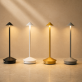 Lexion Obsidian rechargeable table lamp variants on a premium studio background